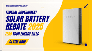 Zero bills with federal Government Solar Battery Rebate 2025