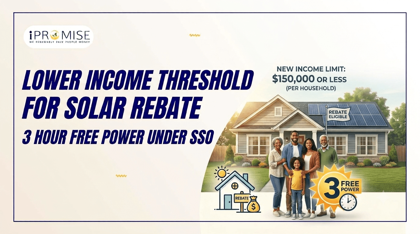 Lower income limit & 3 hours of free power